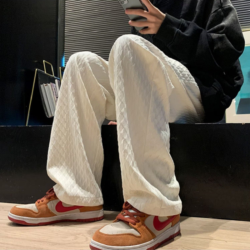 Cotton-Blend Jacquard Lounge Pants