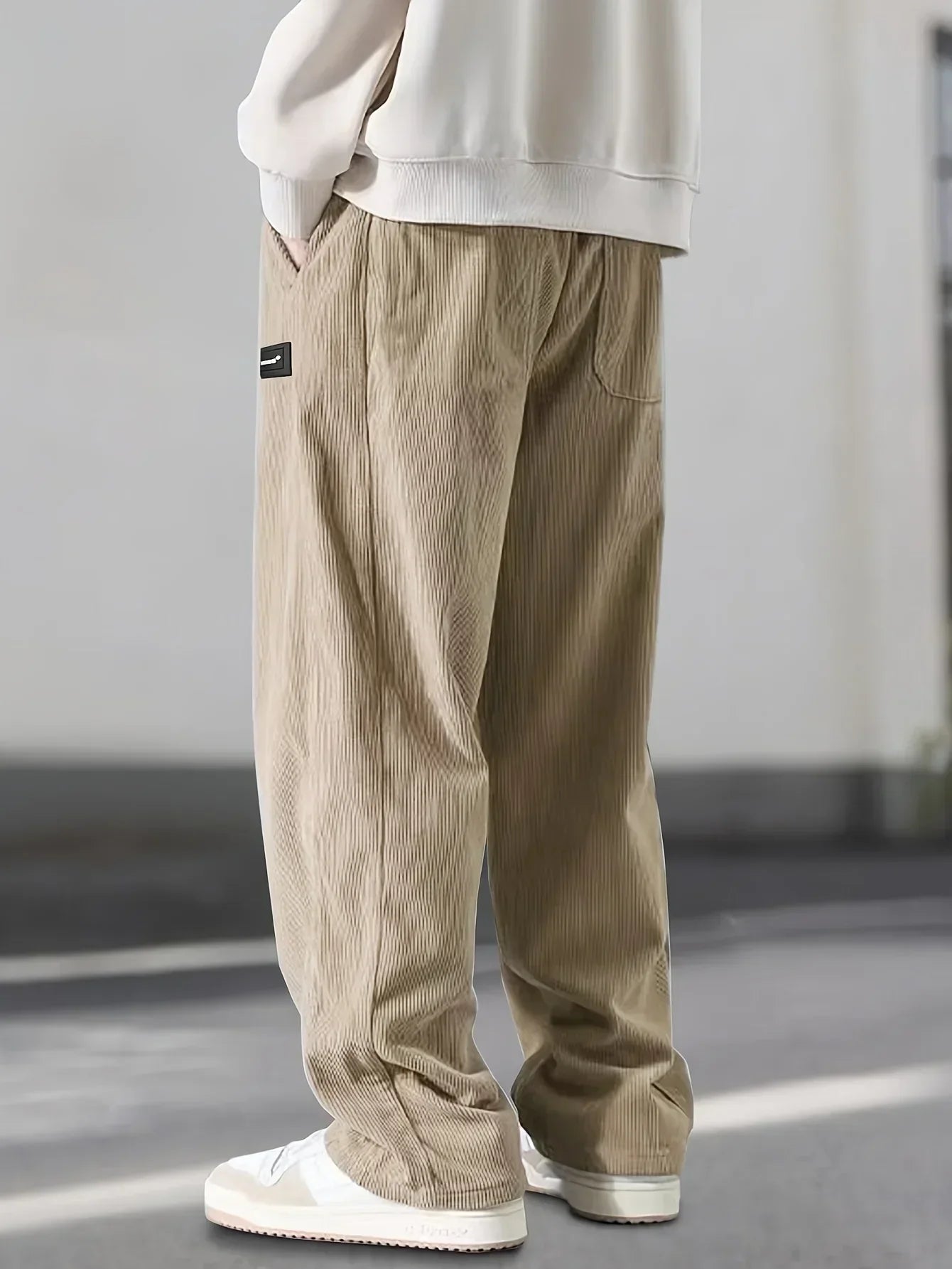 Corduroy Relaxed Trousers