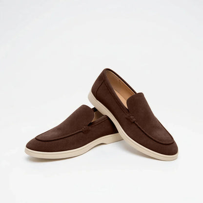 Suede Loafers