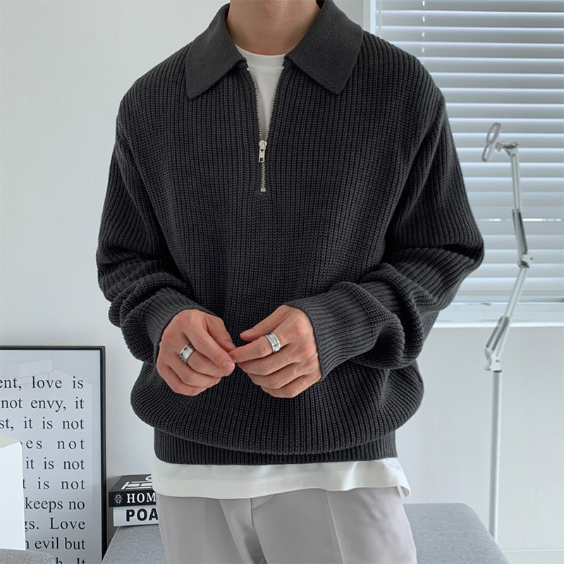Quarter Zip Sweater