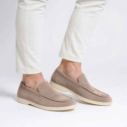 Suede Loafers