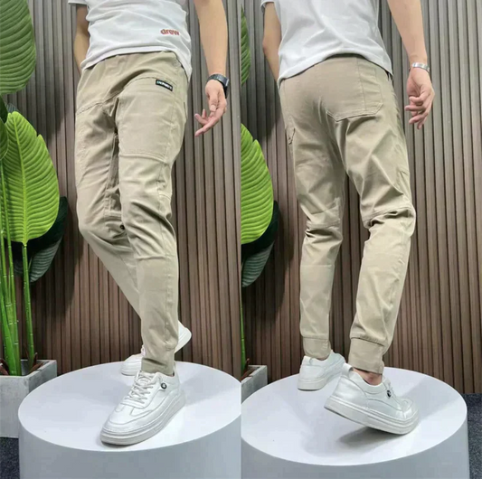 Milo - Multi-pocket stretch cargo pants (Unisex)