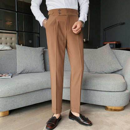 Slim Fit Tailored Trousers