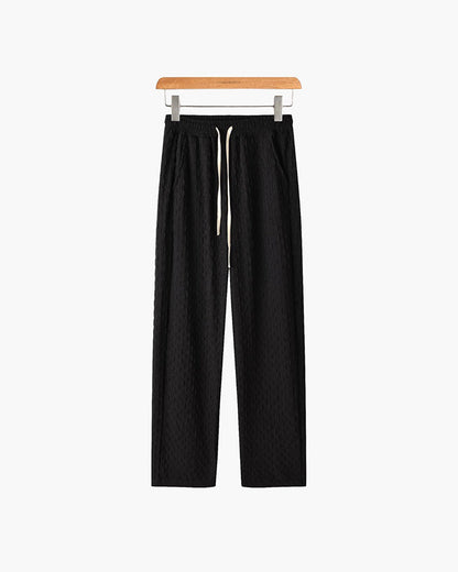 Cotton-Blend Jacquard Lounge Pants