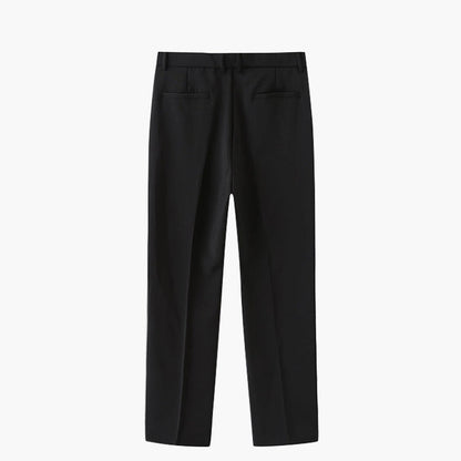 Tailored Straight-Leg Trousers