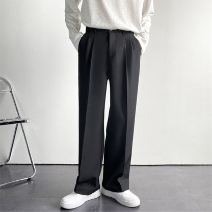 Tailored Straight-Leg Trousers