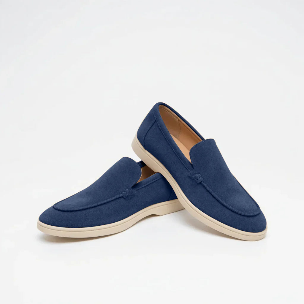 Suede Loafers
