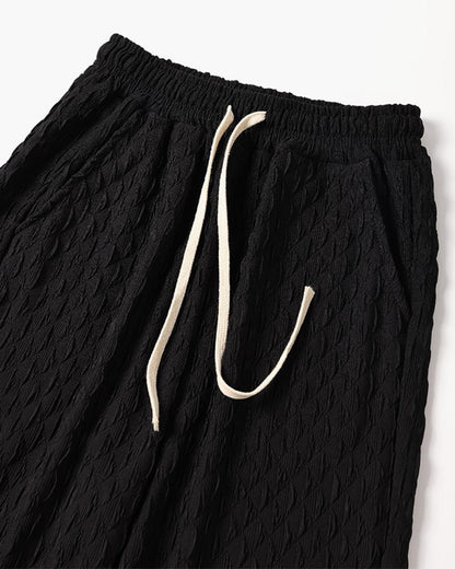 Cotton-Blend Jacquard Lounge Pants