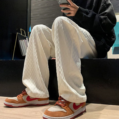 Cotton-Blend Jacquard Lounge Pants