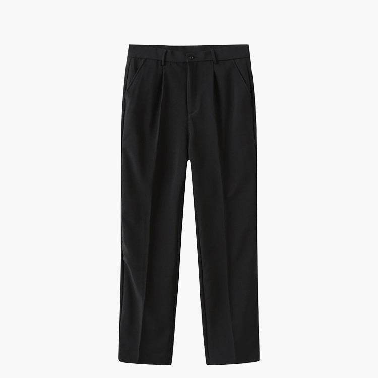 Tailored Straight-Leg Trousers