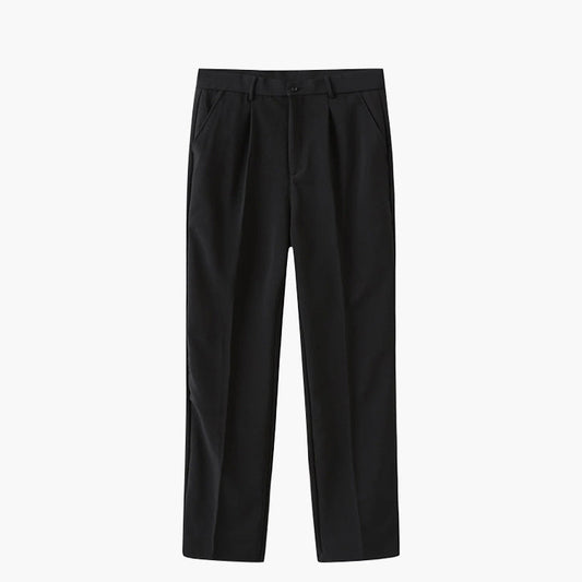 Tailored Straight-Leg Trousers