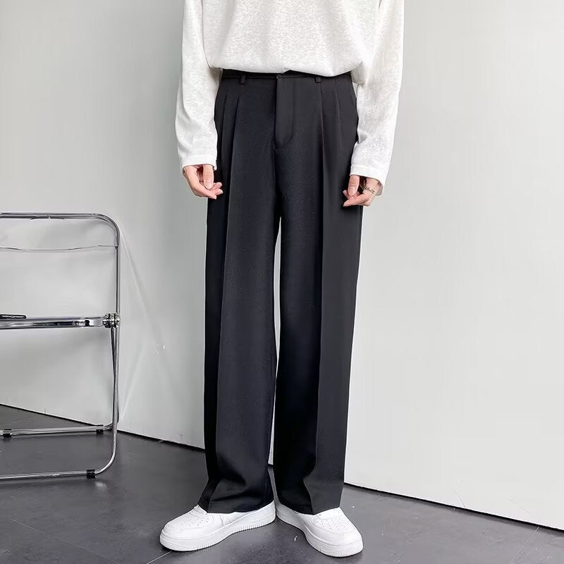 Tailored Straight-Leg Trousers