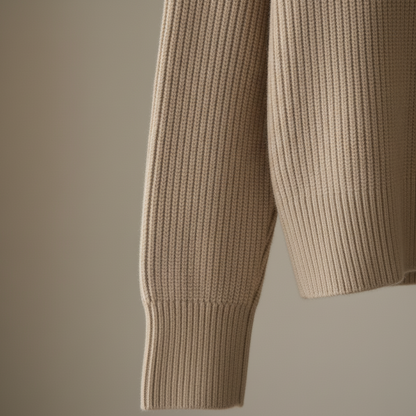 Half-Zip Knit Sweater