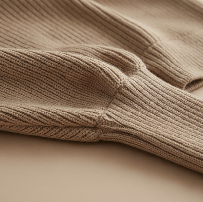 Half-Zip Knit Sweater