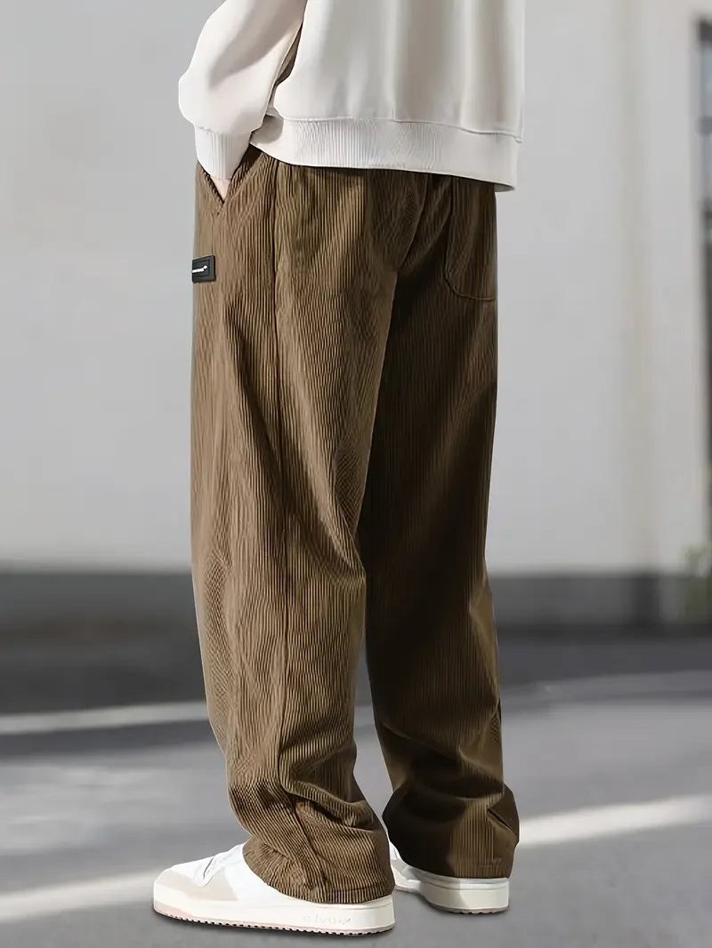 Corduroy Relaxed Trousers