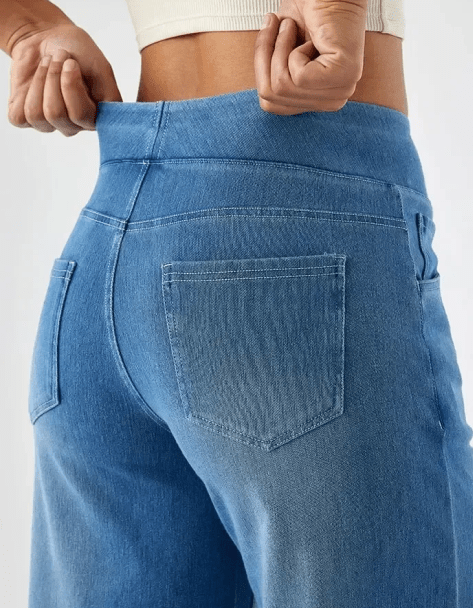 ComfortFit – Elastische und bequeme Hose mit hoher Taille