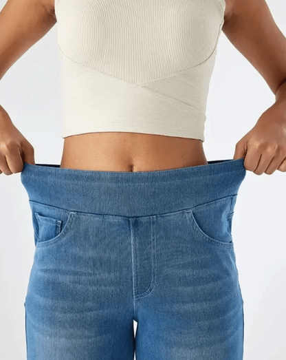 ComfortFit – Elastische und bequeme Hose mit hoher Taille